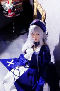 Rating: Safe Score: 0 Tags: 1girl 3d bangs closed_mouth dress frills gothic_lolita hairband lolita_fashion long_hair long_sleeves ribbon silver_hair solo suigintou User: admin