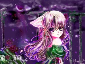 Rating: Safe Score: 0 Tags: 1girl blonde_hair brown_hair dress flower gradient_hair hijiri_byakuren image long_hair looking_at_viewer multicolored_hair plant ribbon rose solo suiseiseki User: admin
