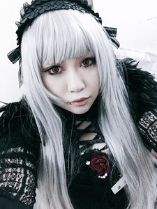Rating: Safe Score: 0 Tags: 1girl bangs closed_mouth flower hairband long_hair looking_at_viewer mole red_flower red_rose rose smile solo suigintou User: admin
