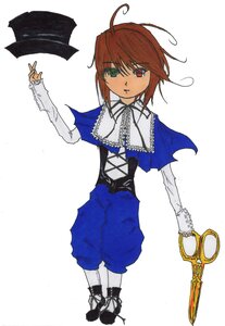 Rating: Safe Score: 0 Tags: 1girl ahoge cross-laced_clothes dress full_body green_eyes heterochromia image long_sleeves looking_at_viewer pants red_eyes short_hair simple_background solo souseiseki standing white_background User: admin