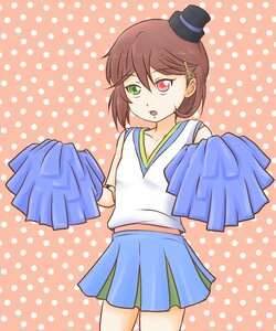 Rating: Safe Score: 0 Tags: 1boy brown_hair cheerleader color_guide crossdressing green_eyes hair_ornament halftone halftone_background hat heterochromia image mini_hat mini_top_hat otoko_no_ko patterned_background polka_dot polka_dot_background polka_dot_bikini polka_dot_bow polka_dot_bra polka_dot_dress polka_dot_legwear polka_dot_panties polka_dot_ribbon polka_dot_scrunchie polka_dot_skirt polka_dot_swimsuit red_eyes sapphire_birch short_hair skirt solo souseiseki top_hat unmoving_pattern User: admin