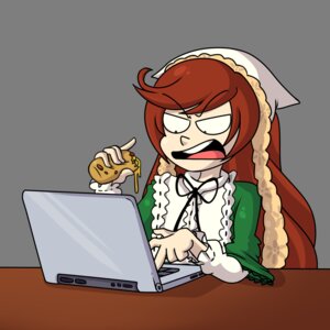 Rating: Safe Score: 0 Tags: 1girl braid brown_hair image long_hair open_mouth ribbon solo suiseiseki transparent_background User: admin