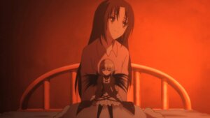 Rating: Safe Score: 0 Tags: 2girls akemi_homura black_hair hair_down hairband image kakizaki_megu long_hair magical_girl multiple_girls pantyhose sakura_kyouko sitting solo suigintou User: admin