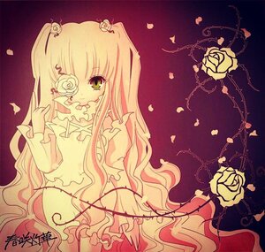 Rating: Safe Score: 0 Tags: 1girl blonde_hair blue_rose dress eyepatch flower frills hair_ornament image kirakishou long_hair petals pink_flower pink_rose red_rose rose rose_petals solo thorns very_long_hair vines white_rose yellow_flower yellow_rose User: admin