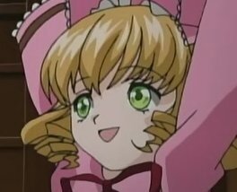 Rating: Safe Score: 0 Tags: 1girl :d bangs blonde_hair green_eyes hat hina_ichigo hinaichigo image looking_at_viewer open_mouth smile solo User: admin