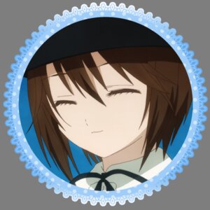 Rating: Safe Score: 0 Tags: 1girl ^_^ black_border blush brown_hair camera closed_eyes closed_mouth face frills hat image polka_dot polka_dot_background portrait ribbon short_hair smile solo souseiseki transparent_background User: admin