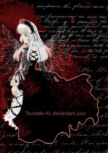 Rating: Safe Score: 0 Tags: 1girl auto_tagged black_dress black_ribbon blue_eyes dress flower frills hairband image lolita_fashion lolita_hairband long_hair long_sleeves looking_at_viewer ribbon rose silver_hair solo standing suigintou User: admin