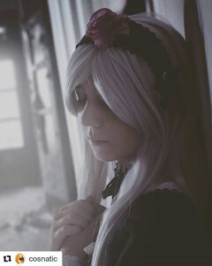 Rating: Safe Score: 0 Tags: 1girl closed_mouth hair_ornament indoors lips long_hair profile solo suigintou window User: admin