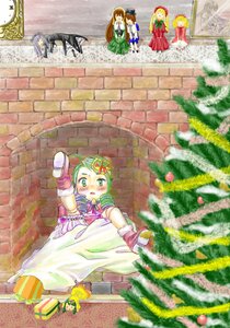 Rating: Safe Score: 0 Tags: 6+girls blonde_hair blush brown_hair dress green_eyes green_hair hat image long_hair multiple multiple_girls purple_hair short_hair tagme User: admin