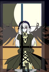 Rating: Safe Score: 0 Tags: 1girl auto_tagged black_wings cross-laced_clothes dress flower frilled_sleeves frills hairband image juliet_sleeves lolita_hairband long_hair long_sleeves looking_at_viewer puffy_sleeves red_eyes ribbon rose solo standing suigintou very_long_hair wings User: admin