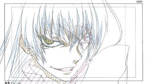 Rating: Safe Score: 0 Tags: 1girl barasuishou close-up eyebrows_visible_through_hair face image looking_at_viewer monochrome sketch smile solo yellow_eyes User: admin