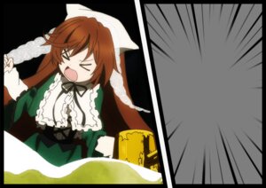 Rating: Safe Score: 0 Tags: 1girl >_< camera closed_eyes dress head_scarf image long_hair long_sleeves open_mouth solo suiseiseki User: admin