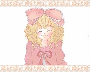 Rating: Safe Score: 0 Tags: 1girl ^_^ blonde_hair blush bow closed_eyes dress hair_bow hina_ichigo hinaichigo image pink_bow simple_background smile solo striped striped_background upper_body User: admin