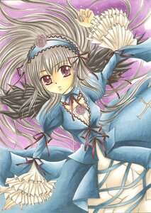 Rating: Safe Score: 0 Tags: 1girl dress flower frilled_sleeves frills hairband image lolita_fashion lolita_hairband long_hair long_sleeves marker_(medium) pastel_(medium) ribbon rose solo suigintou traditional_media very_long_hair watercolor_(medium) User: admin