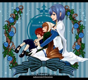 Rating: Safe Score: 0 Tags: blue_eyes blue_flower blue_hair blue_rose bow brown_hair dress flower garry_(ib) ib_(ib) image letterboxed meiko multiple_boys pair pink_rose purple_rose red_flower red_rose ribbon rose short_hair souseiseki striped suiseiseki thorns yellow_flower yellow_rose User: admin