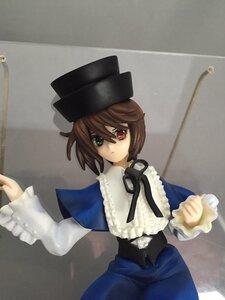 Rating: Safe Score: 0 Tags: 1girl bangs brown_hair capelet doll expressionless green_eyes hat heterochromia long_sleeves looking_at_viewer red_eyes ribbon short_hair solo souseiseki User: admin