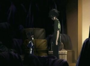 Rating: Safe Score: 0 Tags: auto_tagged black_hair dark image indoors reflection sakurada_jun sitting solo souseiseki standing User: admin