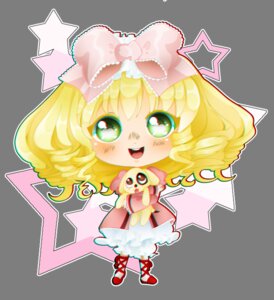 Rating: Safe Score: 0 Tags: 1girl blonde_hair blush bow chibi dress full_body hinaichigo image open_mouth pink_bow pink_dress short_hair smile solo star_(symbol) transparent_background User: admin