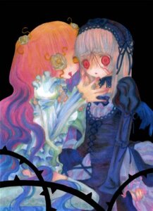 Rating: Safe Score: 0 Tags: 2girls auto_tagged blurry blurry_foreground depth_of_field dress dual_persona image kirakishou long_hair long_sleeves looking_at_another multiple_girls pair pink_hair red_eyes suigintou User: admin