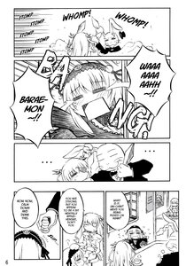 Rating: Safe Score: 0 Tags: ... comic doujinshi doujinshi_#130 english_text greyscale image long_hair maid maid_headdress monochrome multiple multiple_girls spoken_ellipsis User: admin