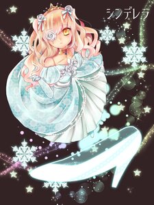 Rating: Safe Score: 0 Tags: 1girl bare_shoulders blonde_hair choker dress eyepatch flower hair_flower hair_ornament image kirakishou long_hair rose snowflakes solo star_(symbol) white_flower white_rose yellow_eyes User: admin