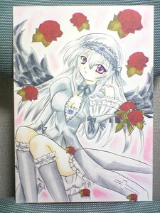 Rating: Safe Score: 0 Tags: 1girl acrylic_paint_(medium) breasts colored_pencil_(medium) dress flower frilled_sleeves frills hairband image kneehighs lolita_hairband long_hair looking_at_viewer marker_(medium) millipen_(medium) pastel_(medium) purple_eyes red_flower red_rose rose sample shikishi solo suigintou traditional_media watercolor_(medium) white_hair wings User: admin