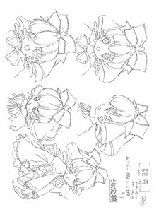Rating: Safe Score: 0 Tags: 1girl :d angry bow character_sheet closed_eyes doujinshi doujinshi_#140 expressions eyebrows_visible_through_hair frills hair_bow image lineart monochrome multiple open_mouth pout smile tears User: admin