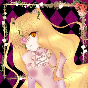Rating: Safe Score: 0 Tags: 1girl argyle argyle_background argyle_legwear blonde_hair board_game checkered checkered_background checkered_floor checkered_kimono checkered_skirt chess_piece colorful eyepatch flower image kirakishou long_hair perspective pink_flower pink_rose plant red_flower red_rose rose solo thorns tile_floor tiles vanishing_point vines white_rose yellow_flower yellow_rose User: admin