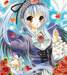 Rating: Safe Score: 0 Tags: 1girl blue_rose brown_eyes colored_pencil_(medium) dress flower frilled_sleeves frills gothic_lolita hairband image lolita_fashion long_hair long_sleeves looking_at_viewer marker_(medium) millipen_(medium) orange_flower pastel_(medium) petals pink_flower pink_rose purple_rose red_flower red_rose ribbon rose rose_petals sample shikishi solo suigintou thorns traditional_media yellow_flower yellow_rose User: admin