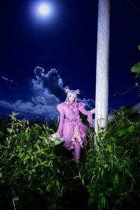 Rating: Safe Score: 0 Tags: 1girl barasuishou cloud dress full_moon long_hair moon moonlight night night_sky sky solo thighhighs very_long_hair User: admin
