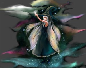 Rating: Safe Score: 0 Tags: 1girl auto_tagged dress hat image kirakishou long_hair night sky sleeveless solo star_(sky) very_long_hair yellow_eyes User: admin