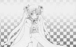 Rating: Safe Score: 0 Tags: 1girl argyle argyle_background argyle_legwear checkered checkered_background checkered_floor checkered_kimono checkered_scarf checkered_skirt chess_piece flower greyscale hair_flower hair_ornament hatsune_miku image kirakishou long_hair monochrome perspective plaid_background solo tile_floor tiles twintails very_long_hair User: admin