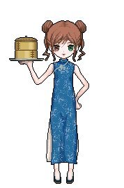 Rating: Safe Score: 0 Tags: 1girl bangs bare_arms bare_shoulders blue_dress brown_hair china_dress chinese_clothes double_bun dress full_body green_eyes hand_on_hip image looking_at_viewer side_slit simple_background sleeveless sleeveless_dress solo standing suiseiseki white_background User: admin