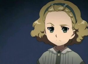 Rating: Safe Score: 0 Tags: 1girl black_hairband blonde_hair closed_mouth expressionless frills hairband human looking_at_viewer portrait sarah screenshot short_hair solo upper_body User: admin