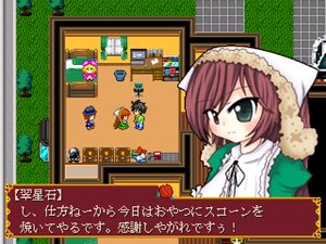Rating: Safe Score: 0 Tags: 1girl brown_hair bush chain-link_fence dress fake_screenshot fence flower green_dress green_eyes heterochromia image long_sleeves outdoors pixel_art short_hair shouji sliding_doors solo suiseiseki tatami tree watering_can User: admin