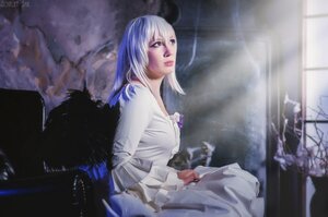 Rating: Safe Score: 0 Tags: 1girl artist_name dress lips long_hair solo suigintou white_dress wings User: admin