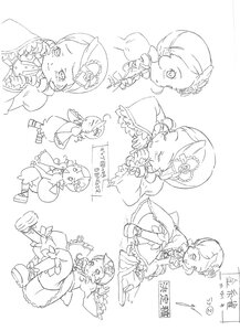 Rating: Safe Score: 0 Tags: 1girl bloomers character_sheet closed_eyes doujinshi doujinshi_#140 dress hair_ornament image lineart long_sleeves monochrome multiple tears User: admin