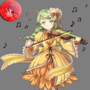 Rating: Safe Score: 0 Tags: 1girl ahoge dress drill_hair flower full_body green_eyes green_hair hair_ornament image instrument kanaria long_hair musical_note orange_dress smile solo transparent_background violin yellow_dress User: admin