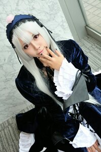 Rating: Safe Score: 0 Tags: 1girl 3d black_ribbon dress fingernails frilled_sleeves frills gothic_lolita hairband lolita_fashion long_hair long_sleeves looking_at_viewer nail_polish red_eyes ribbon solo suigintou User: admin
