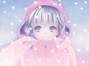 Rating: Safe Score: 0 Tags: 1girl blonde_hair blue_eyes blush hat highres hina_ichigo hinaichigo hood image looking_at_viewer mittens motion_blur rozen_maiden short_hair smile snow snowing solo toshi_hiroshi User: admin