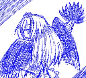 Rating: Safe Score: 0 Tags: 1girl blue_theme image long_hair looking_at_viewer monochrome solo suigintou User: admin