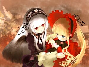 Rating: Safe Score: 0 Tags: 2girls aqua_eyes bangs black_ribbon blonde_hair blue_eyes blush bonnet bow dress drill_hair frills fumiyomogi hairband image lolita_hairband long_hair long_sleeves multiple_girls pair red_eyes ribbon rozen_maiden shinku sidelocks silver_hair suigintou sweatdrop twintails very_long_hair User: admin