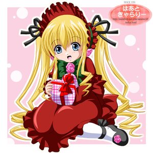 Rating: Safe Score: 0 Tags: 1998 1girl artist_request black_bow black_footwear blonde_hair blue_eyes bonnet bow box dress drill_hair flower frills full_body gift green_bow hair_bow image kneeling long_hair long_sleeves looking_at_viewer open_mouth pantyhose pink_background pink_flower pink_rose red_bow red_capelet red_dress ringlets rose rozen_maiden shinku shoes sitting smile solo twin_drills twintails valentine very_long_hair wariza watermark web_address white_legwear User: admin