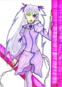 Rating: Safe Score: 0 Tags: 1girl auto_tagged barasuishou flower image long_hair long_sleeves pantyhose purple_eyes purple_flower purple_rose purple_theme ribbon rose skirt solo twintails very_long_hair User: admin