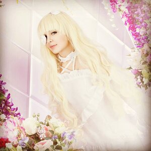 Rating: Safe Score: 0 Tags: 1girl artist_name bangs blonde_hair choker dress flower kirakishou lips long_hair solo watermark User: admin