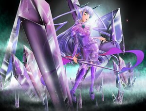 Rating: Safe Score: 0 Tags: 1girl bad_id bad_pixiv_id barasuishou boots breasts crystal dress eyepatch flower frills full_body image long_hair mecha_musume okota_(pixiv) purple_footwear purple_hair purple_legwear rose rozen_maiden solo thighhighs two_side_up very_long_hair weapon yellow_eyes User: admin