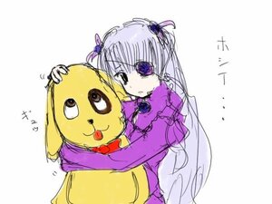 Rating: Safe Score: 0 Tags: 1girl barasuishou dress image long_hair long_sleeves purple_dress purple_eyes simple_background solo upper_body white_background User: admin