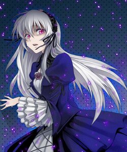 Rating: Safe Score: 0 Tags: 1girl auto_tagged bad_id bad_pixiv_id chimachi dress flower frilled_sleeves frills hairband highres image long_hair long_sleeves night night_sky pink_eyes purple_eyes ribbon rose rozen_maiden silver_hair sky solo space star_(sky) starry_sky suigintou tears wings User: admin
