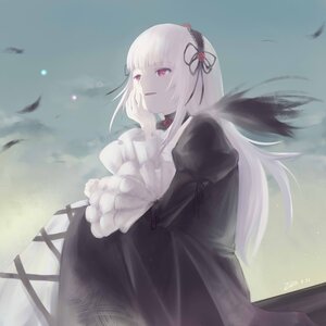 Rating: Safe Score: 0 Tags: 1girl auto_tagged bangs black_dress black_feathers black_wings dress feathered_wings feathers frilled_sleeves hairband image juliet_sleeves long_hair long_sleeves looking_at_viewer pink_eyes puffy_sleeves solo suigintou wings User: admin