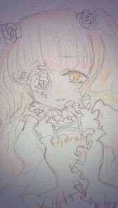 Rating: Safe Score: 0 Tags: 1girl dress flower frills image kirakishou rose solo traditional_media User: admin